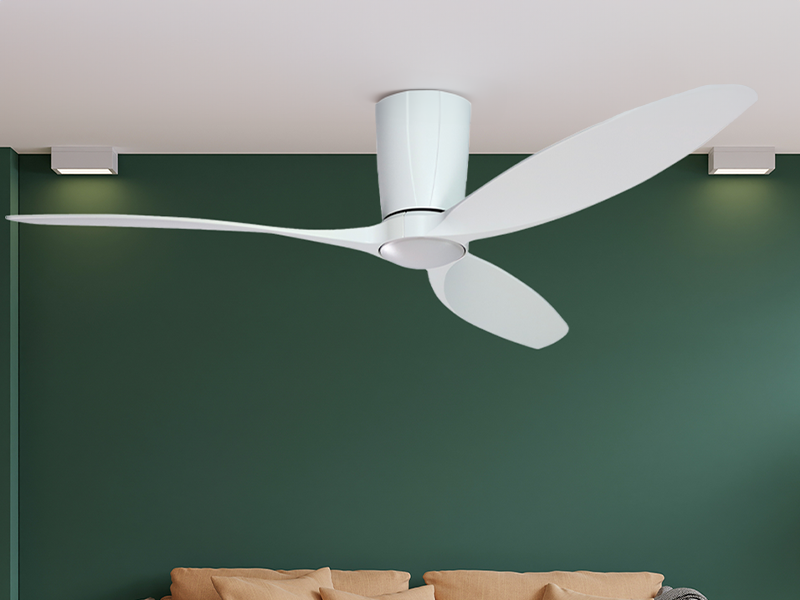 52 inch Flagler Ceiling Fan by TroposAir - Pure White