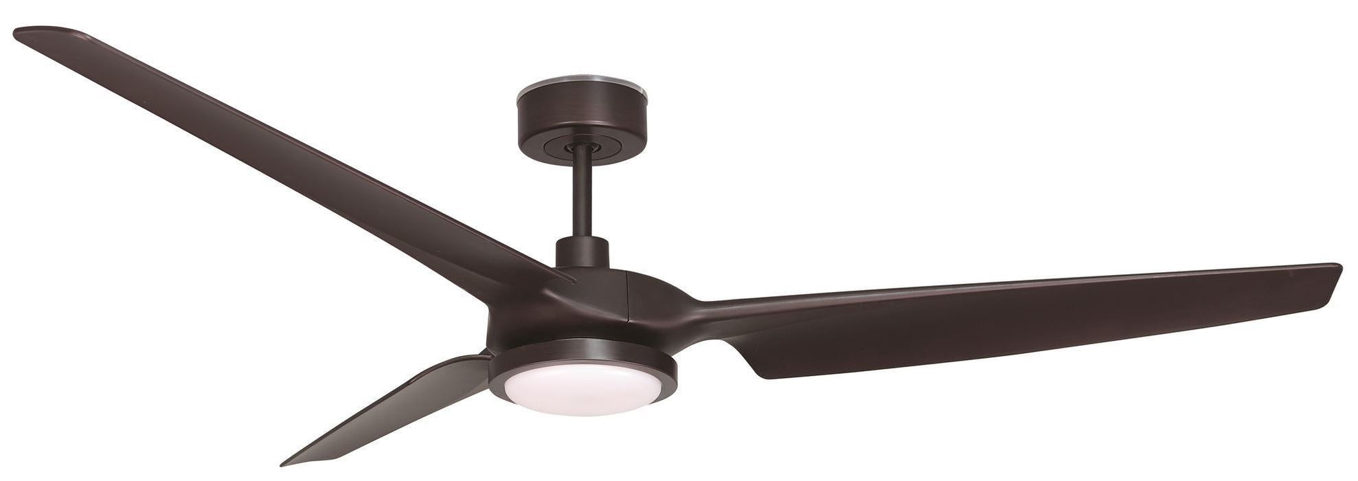 60 inch Astra with LED Light - Oil Rubbed Bronze Ceiling Fan by TroposAir