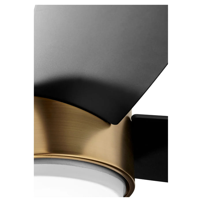 52 inch OSLO Ceiling Fan by Oxygen Lighting - Aged Brass
