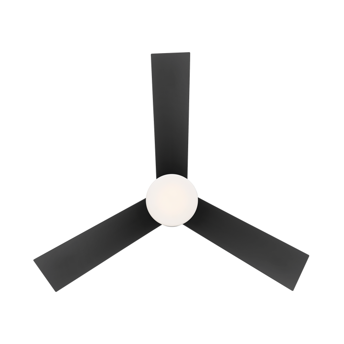 44 inch Axis Flush Ceiling Fan - Matte Black