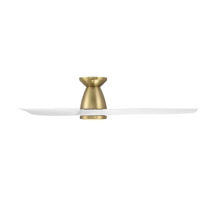 54 inch Skylark Flush by Modern Forms - Soft Brass and Matte White