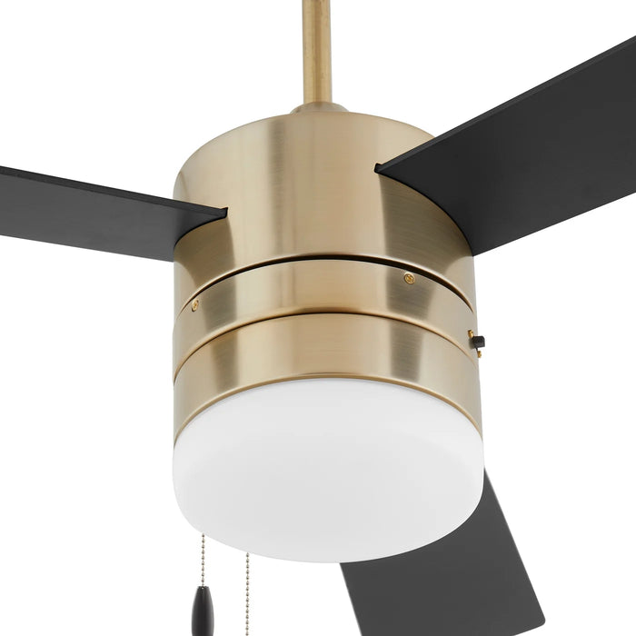52 inch ALLEGRO Ceiling Fan by Oxygen Lighting - Aged Brass