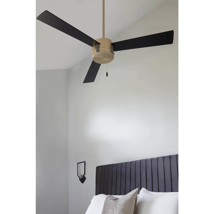 52 inch ALLEGRO Ceiling Fan by Oxygen Lighting - Aged Brass