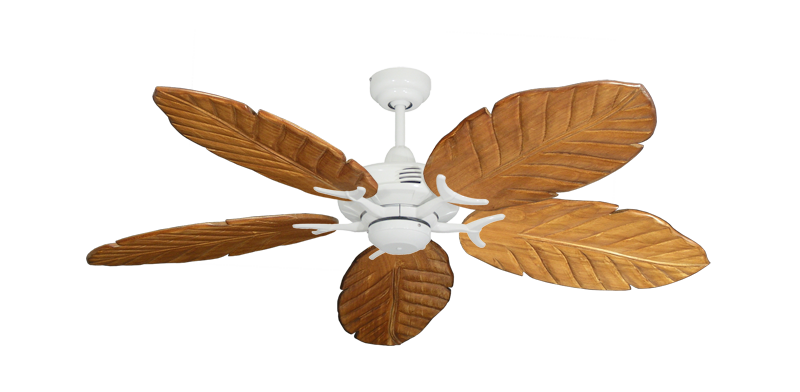 52 inch Coastal Air by Gulf Coast Fans with Arbor 125 Blades - Pure White