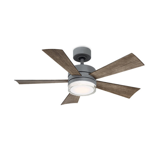 42 inch Wynd Ceiling Fan - Graphite Finish with light
