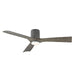 54 inch Aviator Ceiling Fan - Graphite Finish with Light