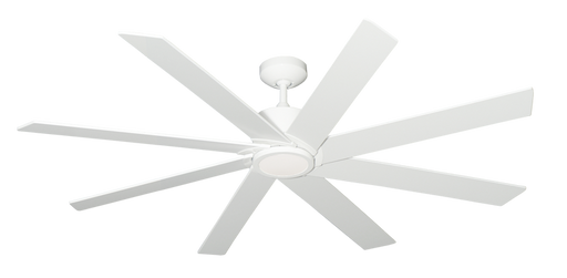 60 inch Northstar Ceiling Fan by TroposAir Pure White
