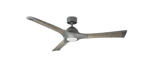 60 inch Woody Ceiling Fan - Graphite Finish with light