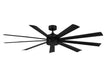 72 inch Wynd XL Ceiling Fan by Modern Forms - Matte Black - no light