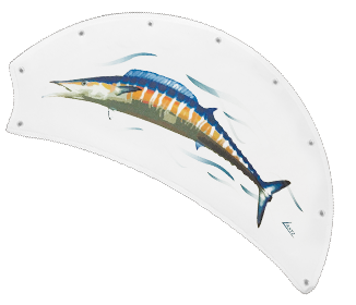Wahoo - Game Fish of the Florida Keys Custom Canvas Blades