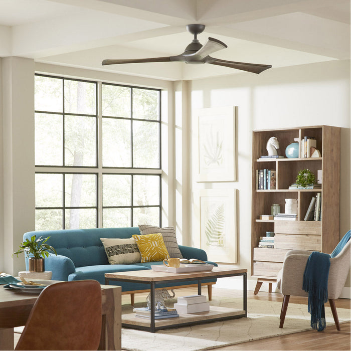 72 inch Woody Ceiling Fan by Modern Forms - Graphite Finish