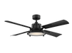 56 inch Nautilus - Matte Black Ceiling Fan by Modern Forms