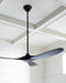 60 Maverick by Monte Carlo - Matte Black Hanging from Ceiling