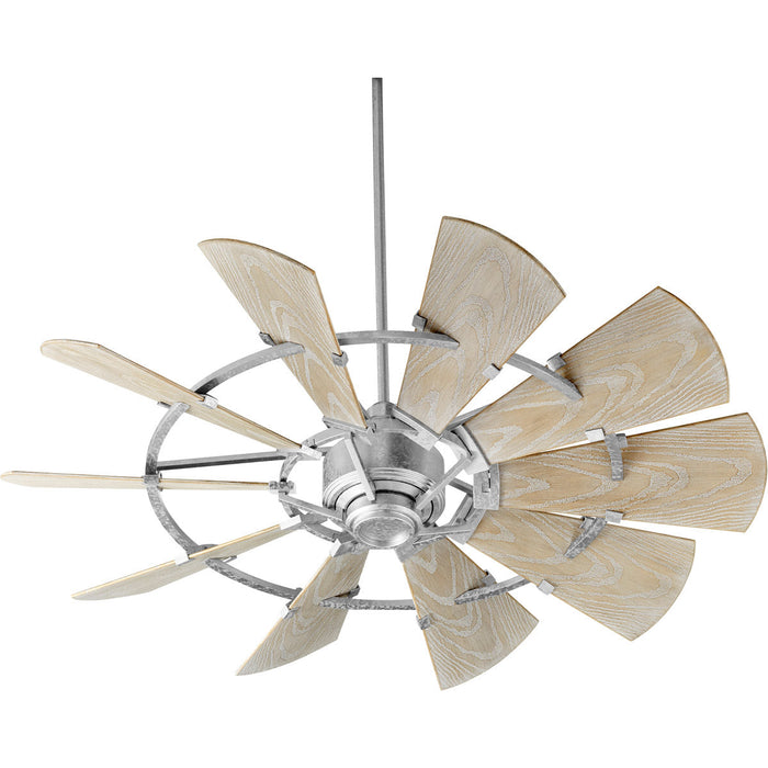 Windmill 52 inch Patio Ceiling Fan Galvanized Finish