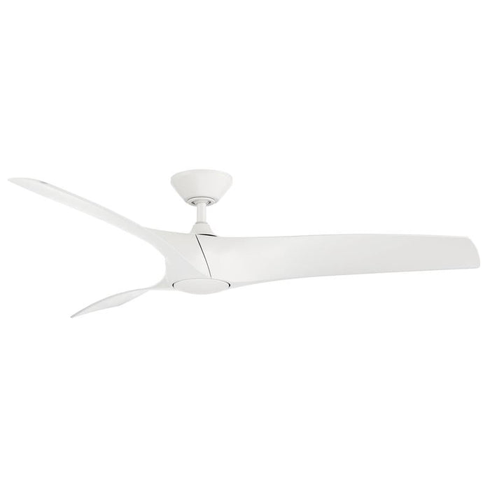 62 inch Zephyr Luminaire Ceiling Fan by Modern Forms - Pure White