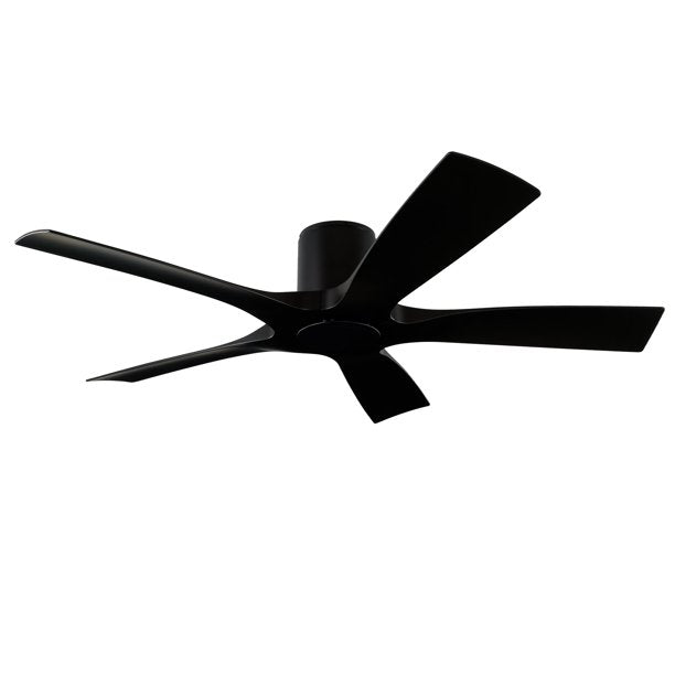 54 inch Aviator 5 Ceiling Fan - Matte Black Finish