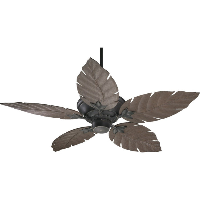 Monaco 52 inch Tropical Ceiling Fan by Quorum - Old World