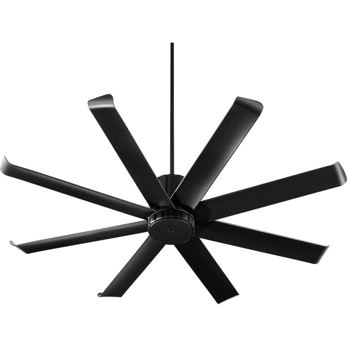 Proxima Patio 60 inch 8-Blade Ceiling Fan by Quorum - Black (Wet-listed)