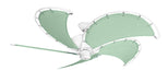 52 inch Raindance Nautical Ceiling Fan in Pure White - Sunbrella Sea Canvas Blade